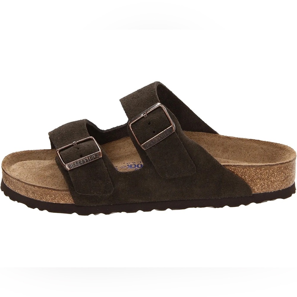 Birkenstock Olive Suede Sandals